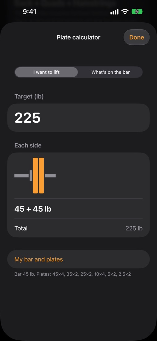 Plate calculator